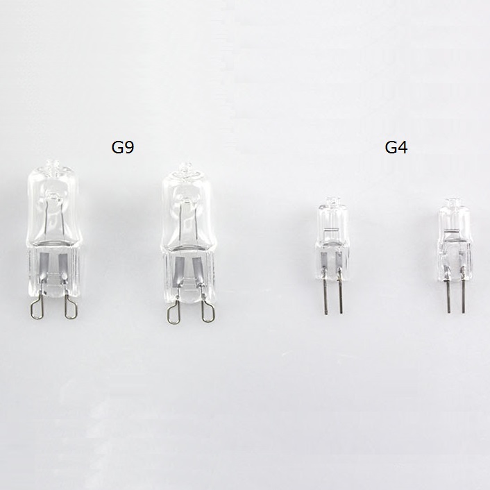 Wholesale 120V 220V 25W 28W 40W 60W G4 G8 G9 Halogen Bulb light bulb lamp