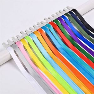 Lanière colorée en polyester avec boucle, pour badge de travail, exposition, sérigraphie, transfert thermique, carte d'identité étudiante - Product Image 1