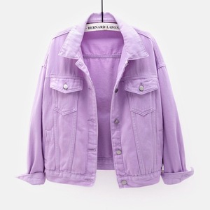 Nueva Chaqueta de Mezclilla a la Moda de Lujo para <span class=keywords><strong>Mujer</strong></span> Chaqueta de Abrigo Informal Elegante y de Tendencia - Product Image 4