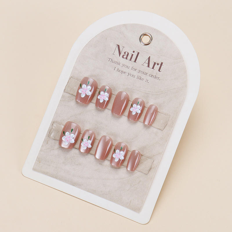 เล็บทำมือ1581กล่องขนาด10ชิ้น