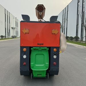 Camion balayeuse-aspireuse haute performance ST-VA001 avec bac <span class=keywords><strong>à</strong></span> déchets de 600 L – <span class=keywords><strong>Machine</strong></span> de nettoyage de voirie pour le nettoyage des parkings - Product Image 5