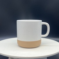 Mug à café en céramique à blocs de couleur mat et brillant, avec logo personnalisé, en porcelaine, pour la maison, le bureau ou comme cadeau