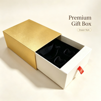 Caja Rígida de Lujo Personalizada con Lámina Dorada para Joyería, Fabricante de Cajas de Papel al por Mayor con Inserto Personalizado