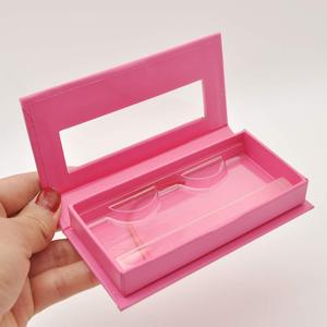 Caja de Pestañas Rosa Personalizada, Cajas de Empaque para Pestañas Personalizables, Libros de Pestañas Vacíos, Empaque para Pestañas de Visón con Caja - Product Image 3