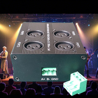 Boîtier de contrôle DMX professionnel Igreslite avec prise en charge multi-protocoles pour console d'éclairage de scène