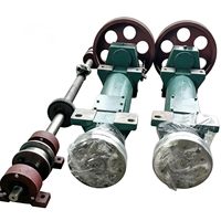 Ensemble complet d'arbre principal de machine à découper la pierre avec moteur et engrenage pour équipement de scie à blocs de pierre