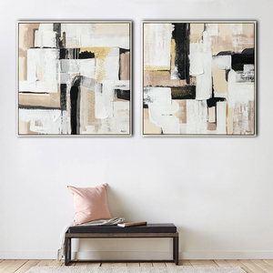 Miễn phí đám mây chất lượng cao sơn hiện đại trừu tượng kết cấu handpainted sơn dầu tường nghệ thuật vải sơn - Product Image 1