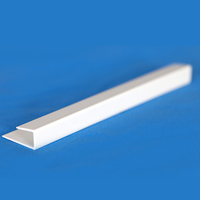 Profils en PVC personnalisés, PVC souple et rigide, profil en plastique transparent en forme de U, profil en plastique PVC