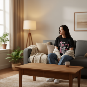 T-shirt « Olivia Thing You Wouldn't Understand » avec design personnalisé du prénom - Product Image 3