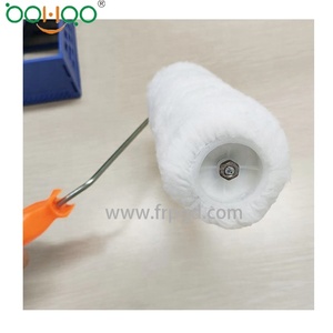 <span class=keywords><strong>Rouleau</strong></span> <span class=keywords><strong>de</strong></span> peinture industriel en aluminium et plastique, <span class=keywords><strong>de</strong></span> qualité professionnelle, avec cadre à dégagement rapide et fonction anti-bulles - Product Image 2