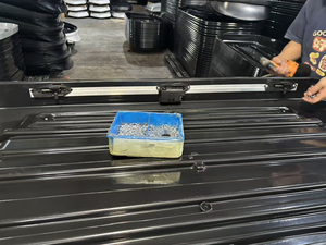 Off-road Specific Sports <strong>Rooftop</strong> <strong>Box</strong> 680L Heavy Duty Anti-corrosion Lockable Dual Side Opening for Pickup Truck 4x4 Overlanding - Product Image 6