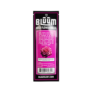 Papiers à rouler classiques Bluum Pink Rose Cone 1G, lot de 2, saveur Crush, accessoire de fumée en fibres végétales naturelles de qualité supérieure - Product Image 5