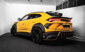สปอยเลอร์หลังคาร์บอนไฟเบอร์แท้สำหรับรถยนต์ Lamborghini Urus รุ่นปี 2018 ขึ้นไป  ผิวเงาสูง  อุปกรณ์ตกแต่งรถยนต์ - Product Image 5
