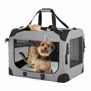 โรงงาน ODM ราคาขายส่ง เต็นท์สัตว์เลี้ยงสำหรับพกพา แบบพับได้ พกพาสะดวก ขนาดใหญ่ ระบายอากาศได้ดี ทำจากผ้า Oxford สำหรับสุนัขและแมว - Product Image 5