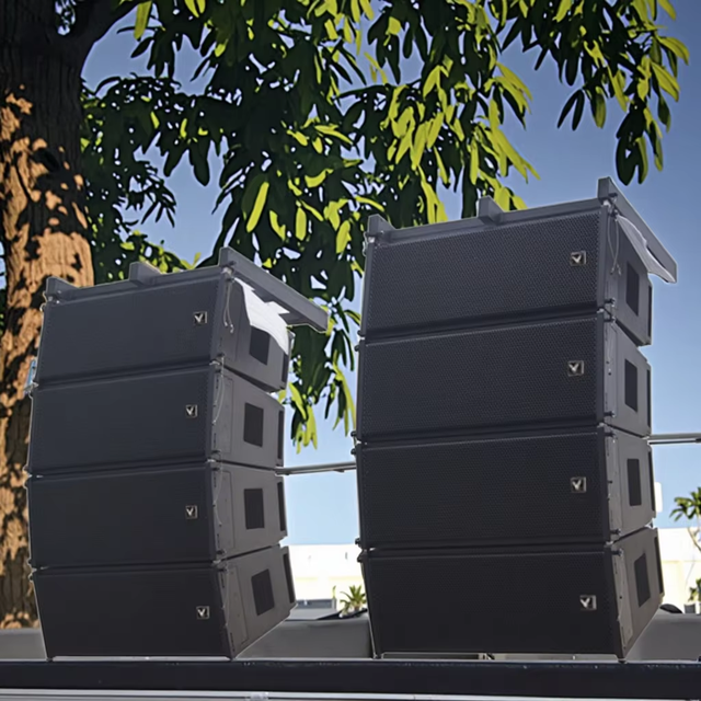 NANT H3L Professional Line Array Speaker System 800W Passive for Large Outdoor Wedding Performances