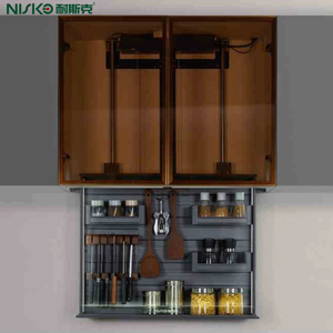 <span class=keywords><strong>Elevador</strong></span> de armario para <span class=keywords><strong>muebles</strong></span>, cesta extraíble superior y descendente, cesta de elevación eléctrica, colgador de cesta de elevación, cesta de cocina desplegable - Product Image 4