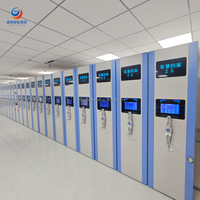 Estanterías Compactadoras con Cerradura Electrónica RFID de Precisión, con Sensores de Peso y Escaneo por Lotes para Auditorías y Seguimiento Precisos del Inventario