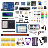 Keyestudio 高性价比电子设备入门套件 步进电机 DIY 传感器学习项目套件 适用于 Arduino Uno R3