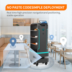 <span class=keywords><strong>Robot</strong></span> phân phối thực phẩm tự động 4 lớp với điều hướng bằng laser và tải trọng 60kg cho khách sạn & nhà hàng - Product Image 5