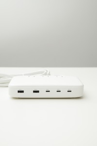 Tira de alimentación japonesa de 100W con pantalla de alimentación, en 1 y 8 CA 3 salidas de estación de carga 3USB-C 2USB-A, concentrador de escritorio Smart Power - Product Image 2