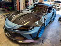 Kit Carrosserie en Fibre de Carbone pour Toyota Supra A90 – Amélioration A90 ROBOT : Pare-chocs Avant, Jupes Latérales, Diffuseur, Aileron, Ailes d'Arche, Capot – Qualité Supérieure