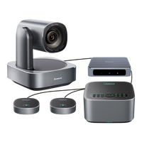 Harga Bagus Kamera Video PTZ Speakerphone Sistem Mikrofon Konferensi Sistem Konferensi Grup 2 Mikrofon Mini dan HUB