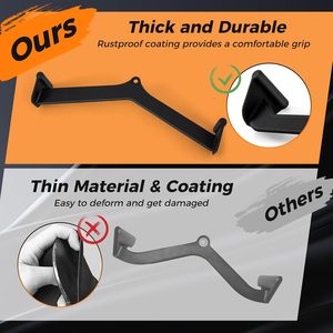 Accesorios para Máquinas de Gimnasio: Set de 5 Piezas para Polea LAT, Barra T, Barra V, Agarres para Cables, Manijas para Bíceps y Tríceps S-044 Instring - Product Image 3