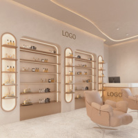 Décoration haut de gamme pour salon de beauté, mobilier de magasin de beauté, comptoir, design d'intérieur, décoration personnalisée, salons, directement de l'usine
