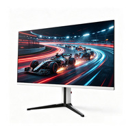 Monitor Komputer IPS Ultra Tipis Tanpa Bingkai 24 Inci Langsung dari Pabrik 144Hz FHD 1080P untuk Kantor dan Gaming, Mendukung OEM ODM