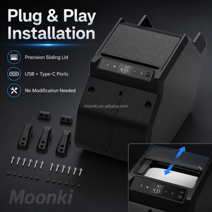 Réfrigérateur intelligent 15L pour console centrale Tesla Cybertruck avec application Bluetooth, écran tactile, refroidissement et chauffage - Product Image 6