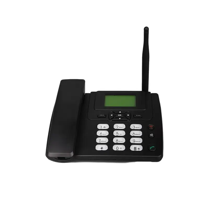 GSM wireless card phone Mobile 4G office home message funzione di chiamata telefono con chiave di scelta rapida
