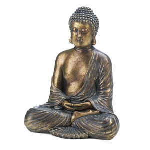 Büyük antika altın buda heykeli Amitabha dini budizm bronz heykel uzun boylu pirinç buda heykeli