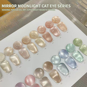 Populaire Cat Eye LED Vernis À Ongles Gel Longue Durée UV Acrylique Résine Aimant Bouteille Style Français Salon Utilisation - Product Image 4