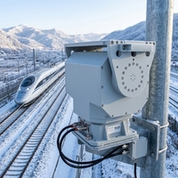 Cabezal Giratorio de Precisión con Inclinación y Rotación de 50 kg, IP66, Control Remoto VT-H50 con Interruptor Auxiliar para Cámara PTZ