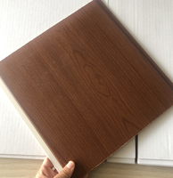 Plafond en PVC laminé faux ciel, style moderne, motifs multi-grains de bois, SONSILL, en Chine