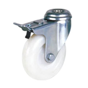 Premium Quality Industrial Nylon Wheel Caster with Plain Bearing 40kg-130kg Load Capacity for Wholesale Export - Product Image 1
