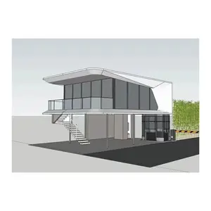 Prezzo diretto della fabbrica case Pre-fatte nuovo modello ville convertibili casa del contenitore