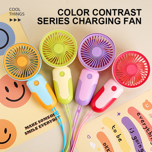 Ventilador de Aire Recargable USB de Clase A, Solo en Línea, Ventilador de Mano para <span class=keywords><strong>Niños</strong></span>, Juguete de Verano para Exteriores - Product Image 6