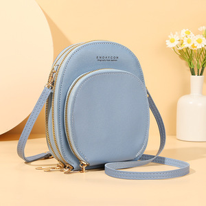 Hot Sell Wholesale Pu Multi-function Mini Leather Women's <strong>Mobile</strong> Phone <strong>Bags</strong> - Product Image 2