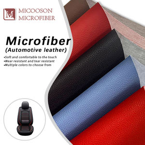 कार डैशबोर्ड के लिए सिंथेटिक चमड़े के रोल के लिए सिंथेटिक चमड़े की रोल सीट के लिए बुना हुआ बेस एंटी-पीवीसी फर्नीचर कुर्सियां सोफे लोचदार - Product Image 1