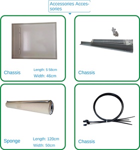 Accesorios de aire acondicionado para elevadores de la marca Ling: Boquilla plana, salida de aire frío, retorno, algodón de aislamiento térmico Ling El - Product Image 3