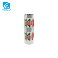 Film d'étanchéité pour gobelets en plastique PET PP LDPE imprimé personnalisé Film pour rouleau de gobelets pour thé à bulles Film facile à éplucher