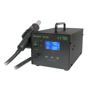 Estación de Retrabajo de Aire Caliente Inteligente con Pantalla LCD Pro'skit Professional SS-968H, 220v/600w/0~480 ℃   para el Desarrollo de Productos e Investigación Científica - Product Image 1