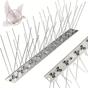Púas Anti-Pájaros <span class=keywords><strong>de</strong></span> Acero Inoxidable Removibles para Proteger <span class=keywords><strong>de</strong></span> Moscas y Aves Pequeñas, Repelente <span class=keywords><strong>de</strong></span> <span class=keywords><strong>Palomas</strong></span> - Product Image 2