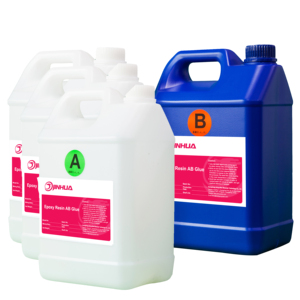 100% Solid Metallic Clear AB Epoxidharz und Härter für industrielle Betonboden harz <span class=keywords><strong>Epoxy</strong></span> Coating Glue Paint Kit Para Piso - Product Image 3