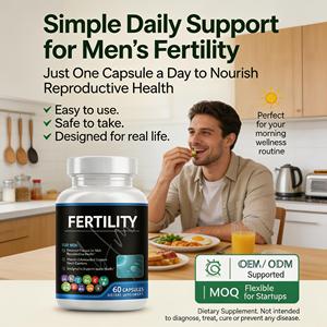 Cápsulas <span class=keywords><strong>de</strong></span> Gel Suave con Vitaminas para Adultos - Aumento <span class=keywords><strong>de</strong></span> Energía y Apoyo a la Fertilidad, 60 Cápsulas por Botella (Marca Privada OEM/ODM) - Product Image 1