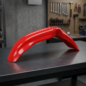 Parafango anteriore per HONDA XR 650R 2000-2025 rosso ABS plastica moto parafango anteriore 069 - Product Image 2