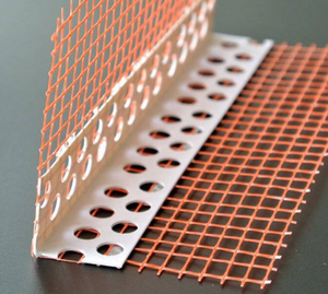 Cornière en PVC Léger pour la Construction - Renfort Anti-Fissures pour Plâtre Mural - Product Image 3