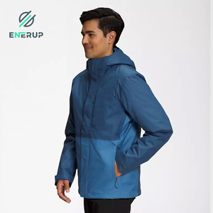 Enerup Hot Sale Herren Mountain Wasserdichte wind dichte Ski regen jacke für Herren 100% Nylon <span class=keywords><strong>550</strong></span> Gänse daunen füllen - Product Image 1
