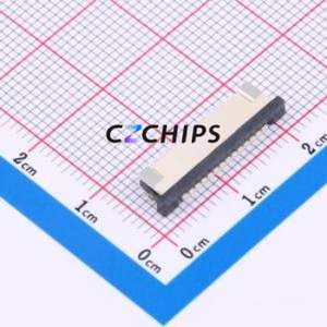 FPC-1.0AX-13PWCR-H25 FFC/FPC Connector SMD,P=1mm,Horizontal Mount Connector Drawer Type Bottom Contact 13P 1mm - Product Image 1